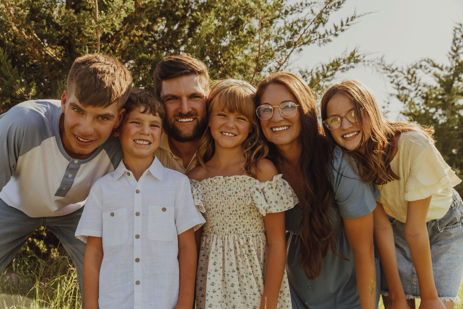 Candace with her family